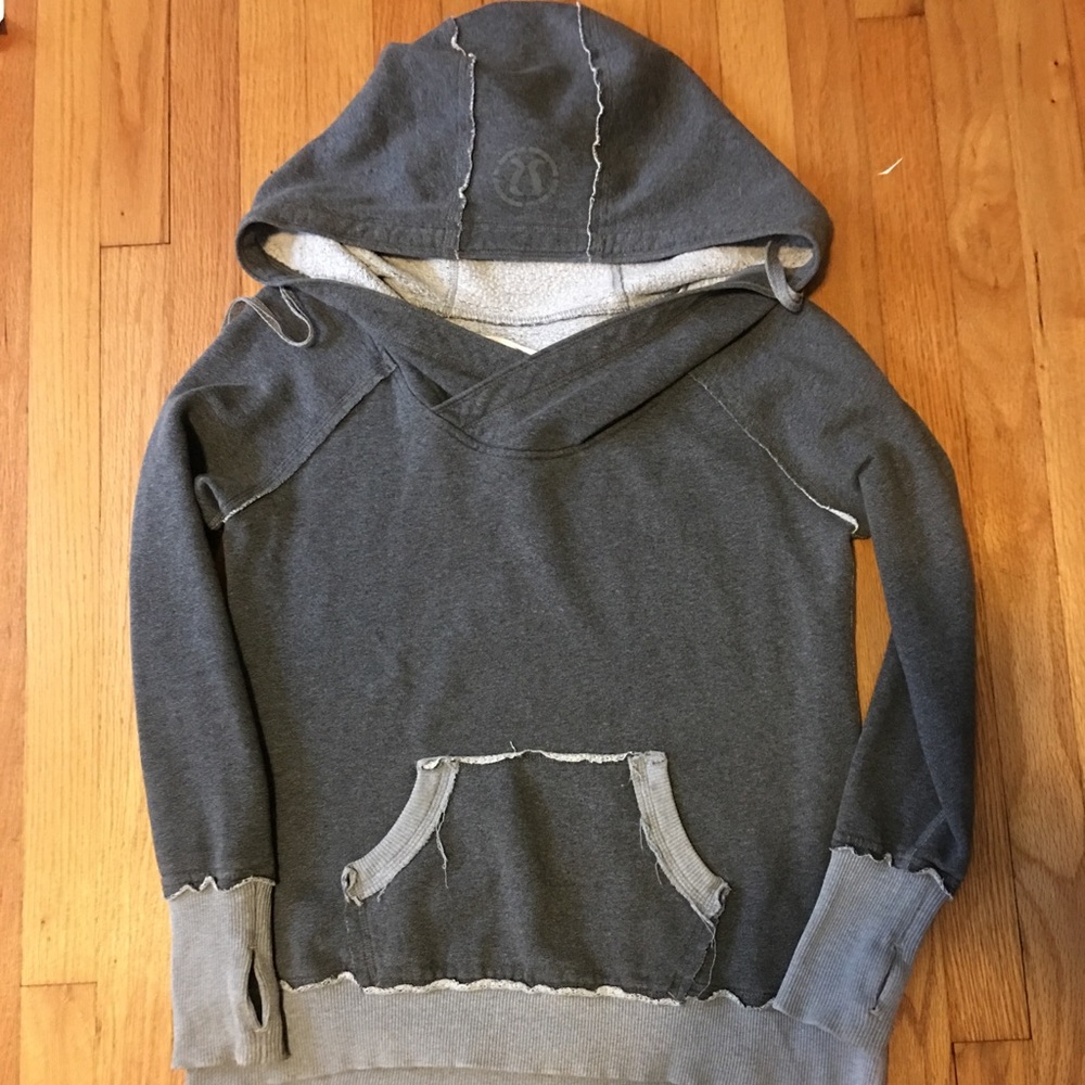 Gray lulu hoodie